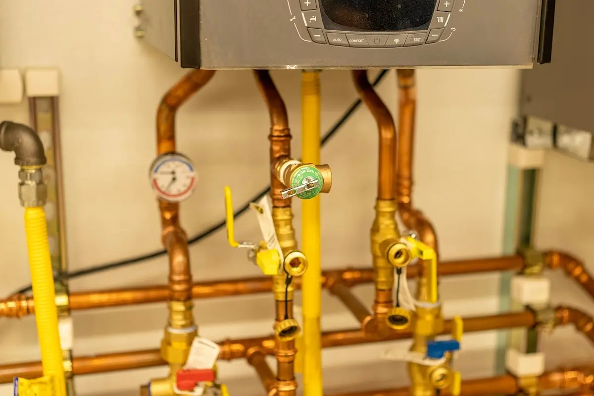 Licensed technician providing Water Heater Installation for a homeowner in Salina